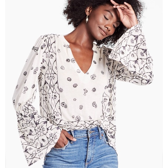 Lucky Brand Tops - NWT Lucky Brand bohemian Cotten top